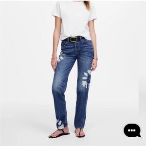 Madewell The Dean Easy Straight Jeans